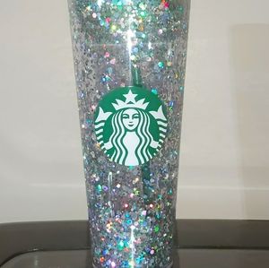Starbucks glitter snowglobe tumbler
